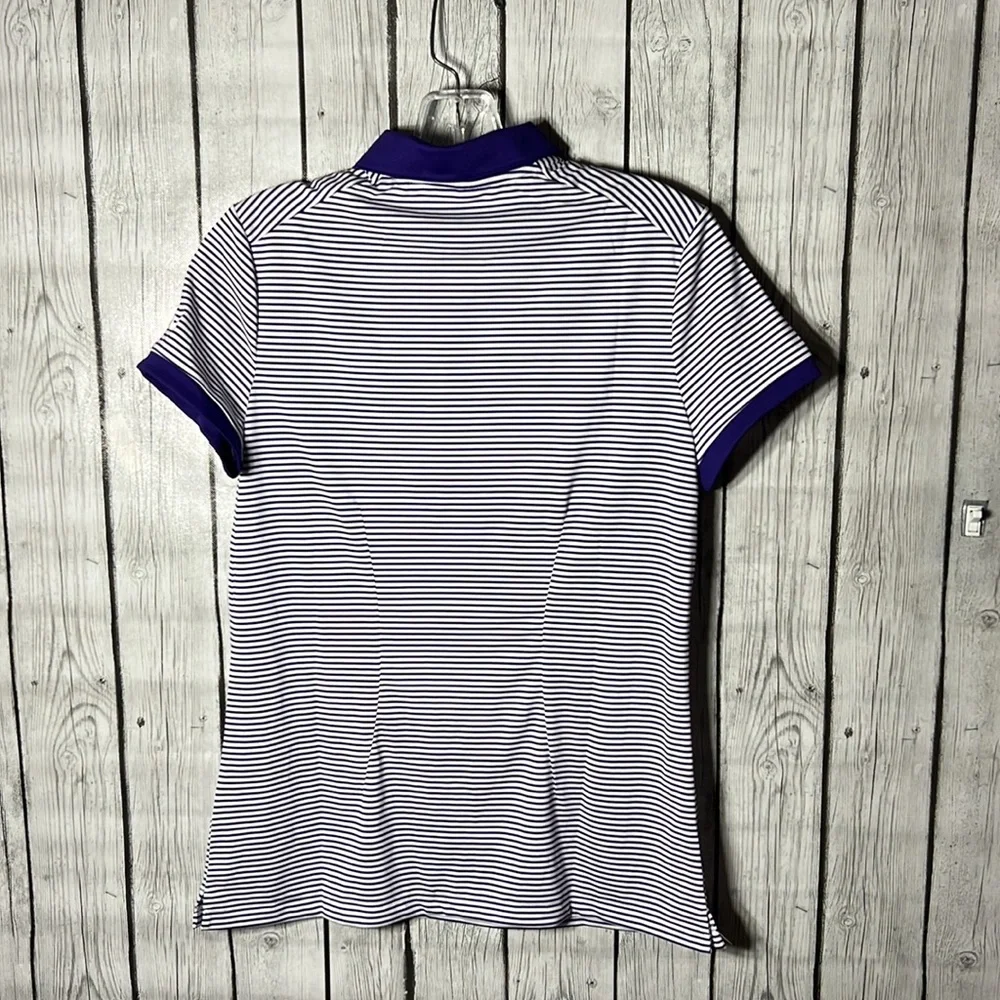 Nike Women's Victory Stripe Golf Shirt size medium